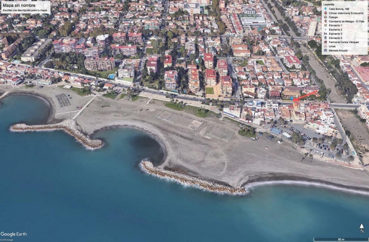 Apartamento Los Tres Soles Малага Экстерьер фото